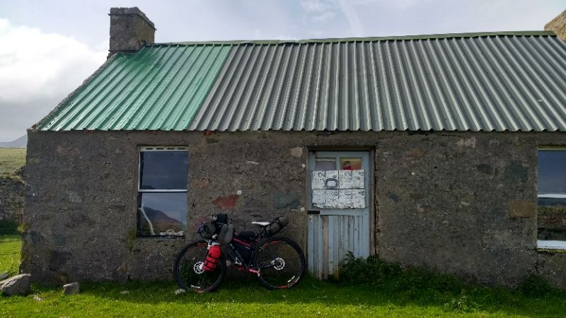 The last piece of the 'Bikes, Bothies & Booze' jigsaw - the Bothy!