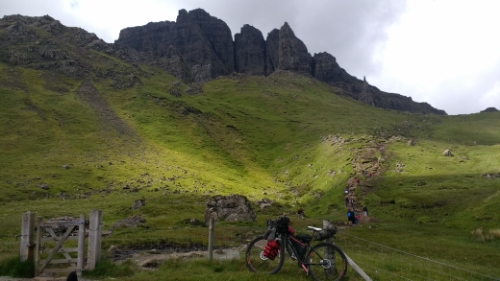 Beast at Old Man of Storr