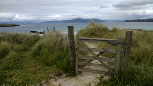 Gate to beach