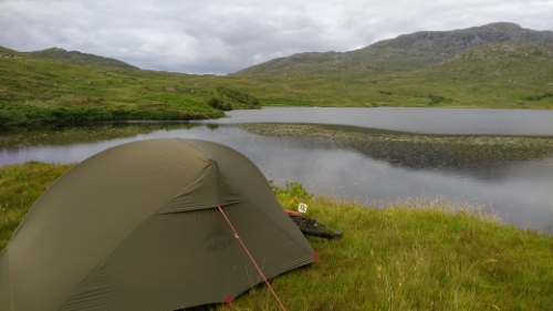 Loch camp spot