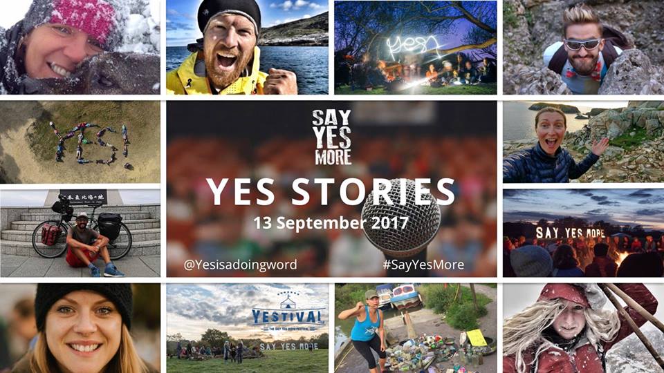 Sharing my adventure at Yes Stories
