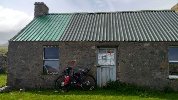 The last piece of the 'Bikes, Bothies & Booze' jigsaw - the Bothy!